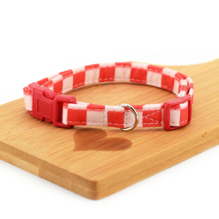 Skater Boy Valentine's Breakaway Cat Collar ~ Summer Cat Collar ~ Plastic Quick Release Collar ~ Breakaway Collar ~Sandy Paws Collar Co®